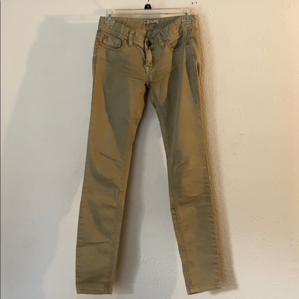 Free people tan jeans